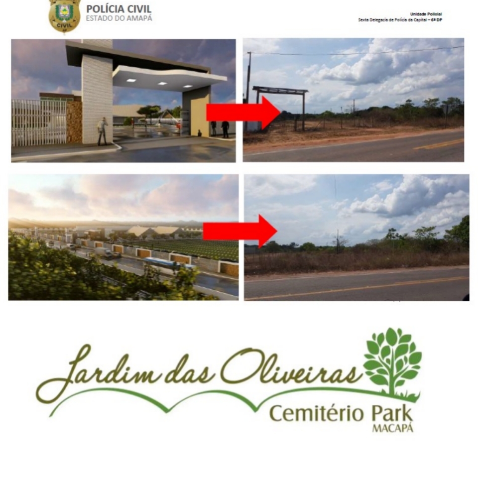 POLÍCIA CIVIL INDICIA SÓCIOS DO EMPREENDIMENTO JARDIM DAS OLIVEIRAS CEMITÉRIO PARK 